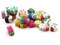 25 10mm Cupcake, Popsicle, Ice Cream and Candy Beads - Mixed Sweet Treat Clay Beads
